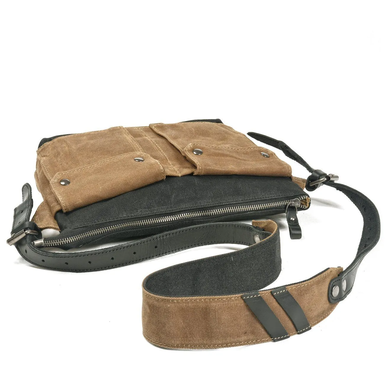 Stylish Retro Canvas Crossbody Messenger