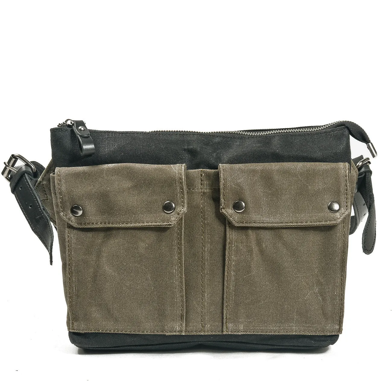 Stylish Retro Canvas Crossbody Messenger