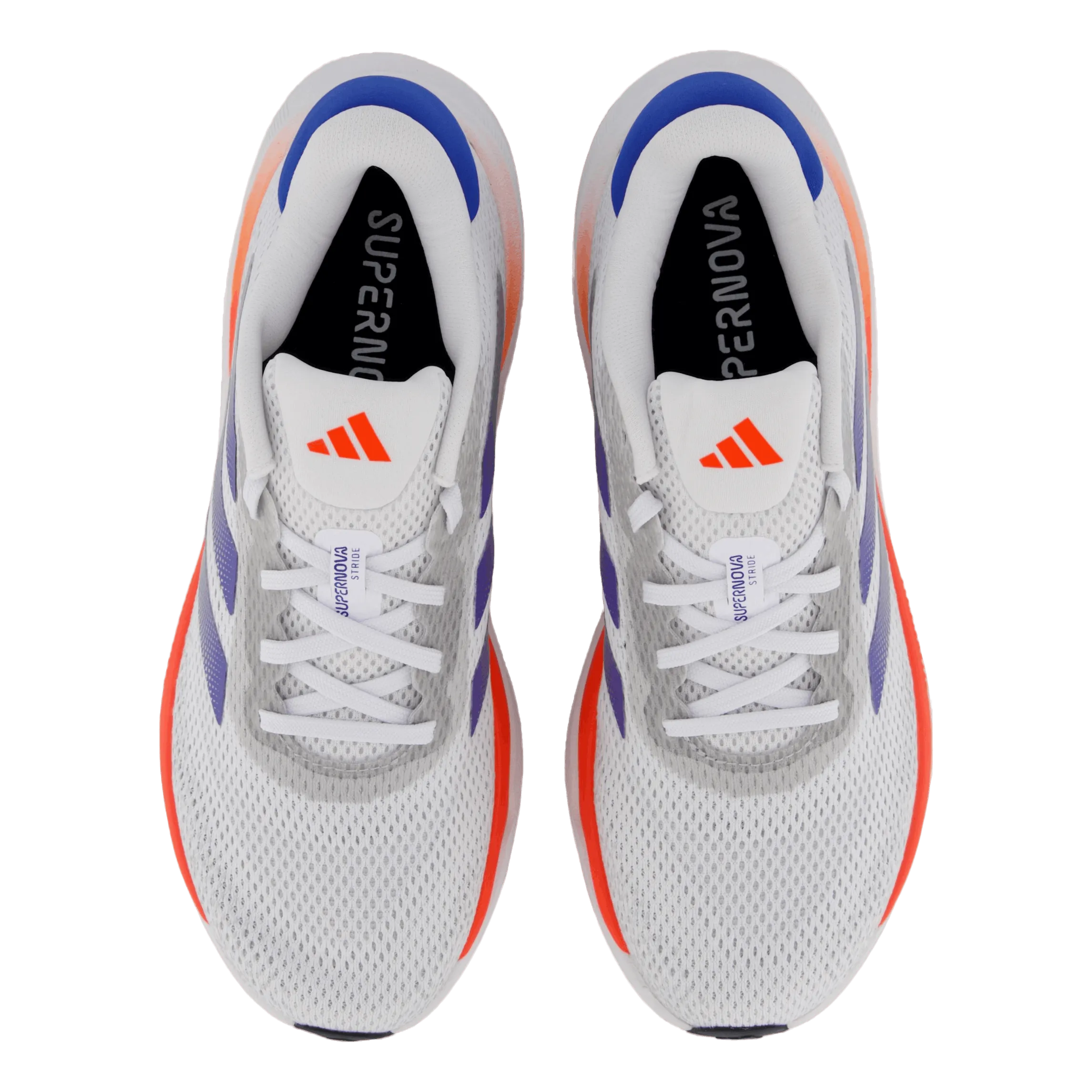 Supernova Stride Shoes Cloud White / Royal Blue / Solar Red
