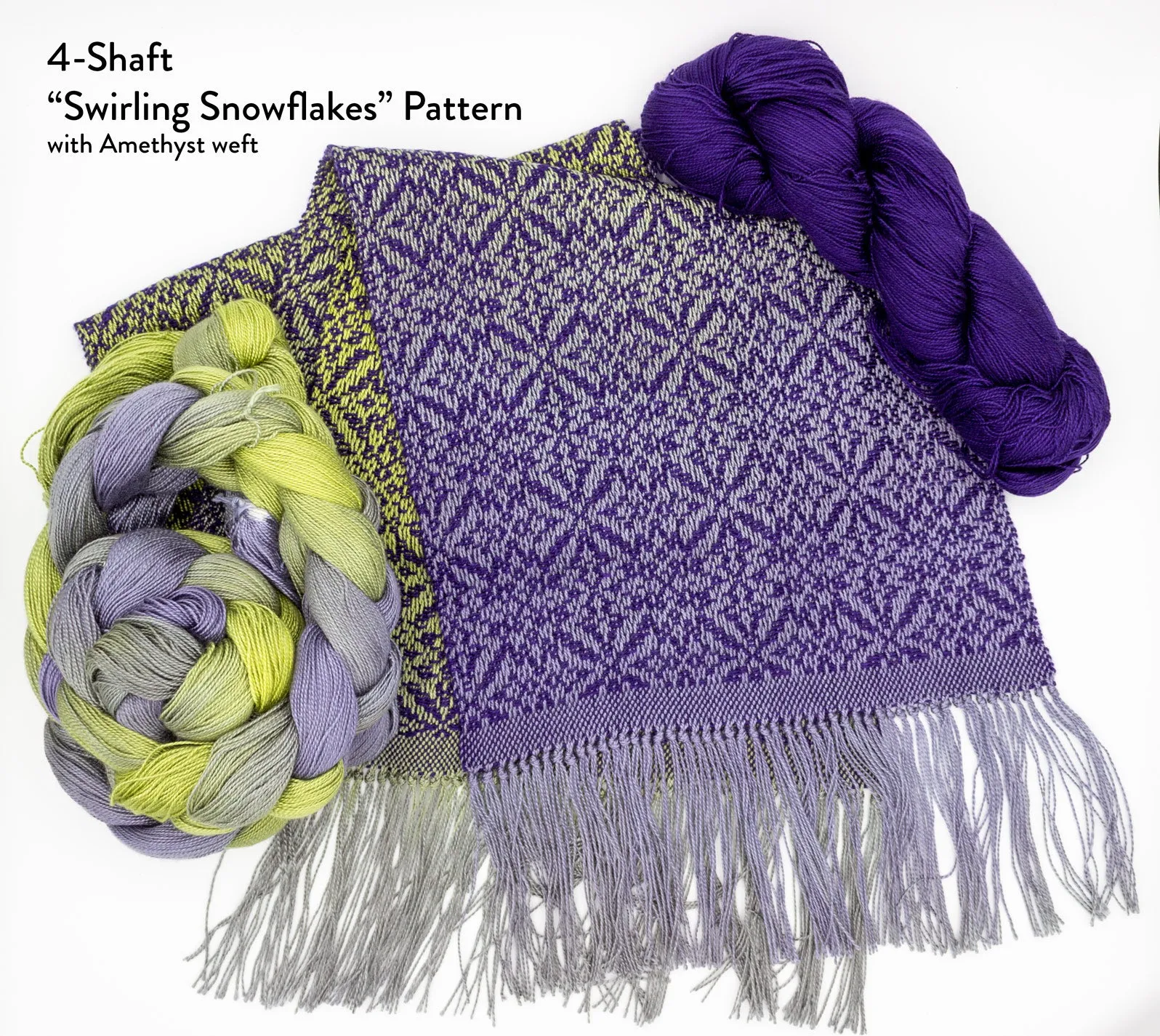 Swirling Snowflakes 4-Shaft Weaving Kit PRE-ORDER
