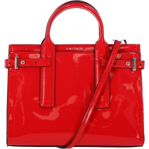 TAHARI Career Small Satchel Red One Size