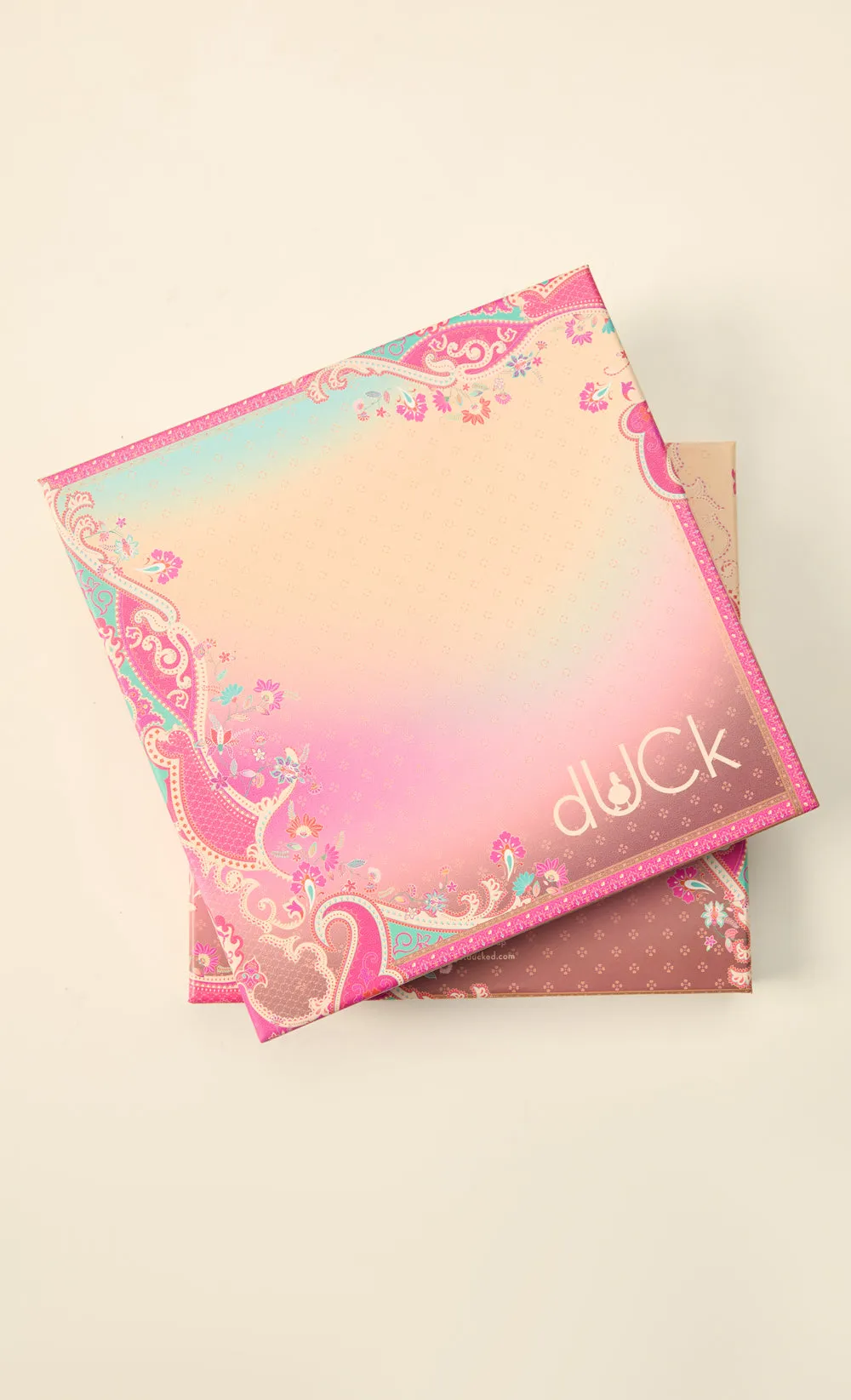 The Flourish dUCk Square Scarf in Gratitude
