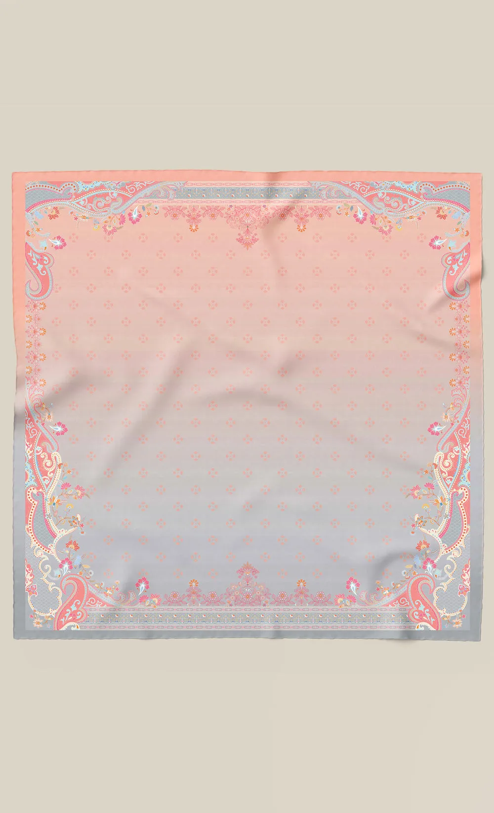 The Flourish dUCk Square Scarf in Gratitude