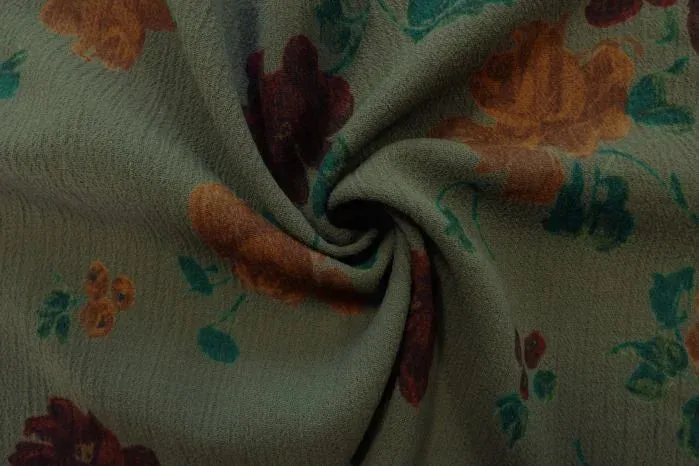 The Last Of Summer - Wool Crepe