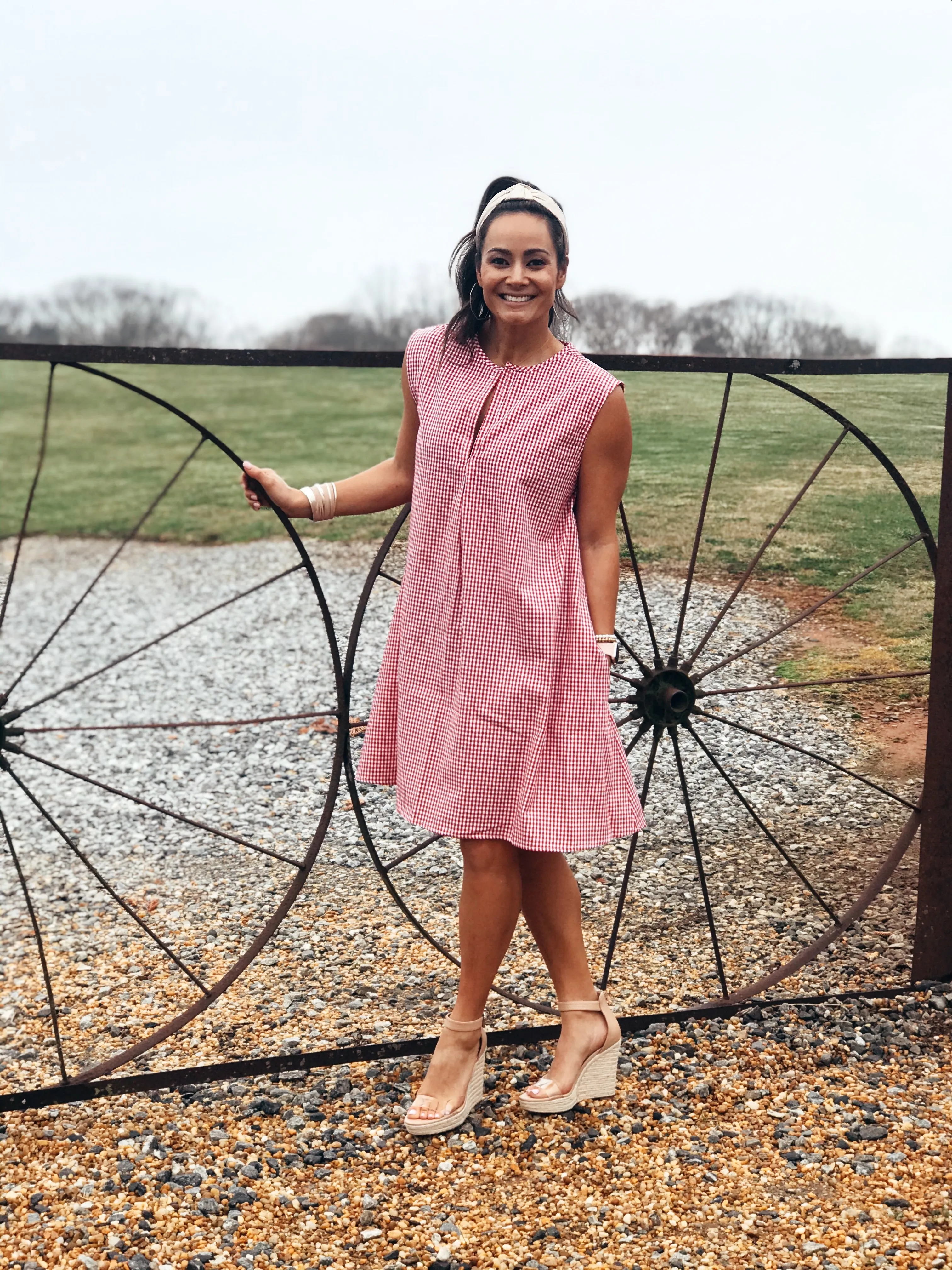 The Milton Dress in Summer Weekend Gingham