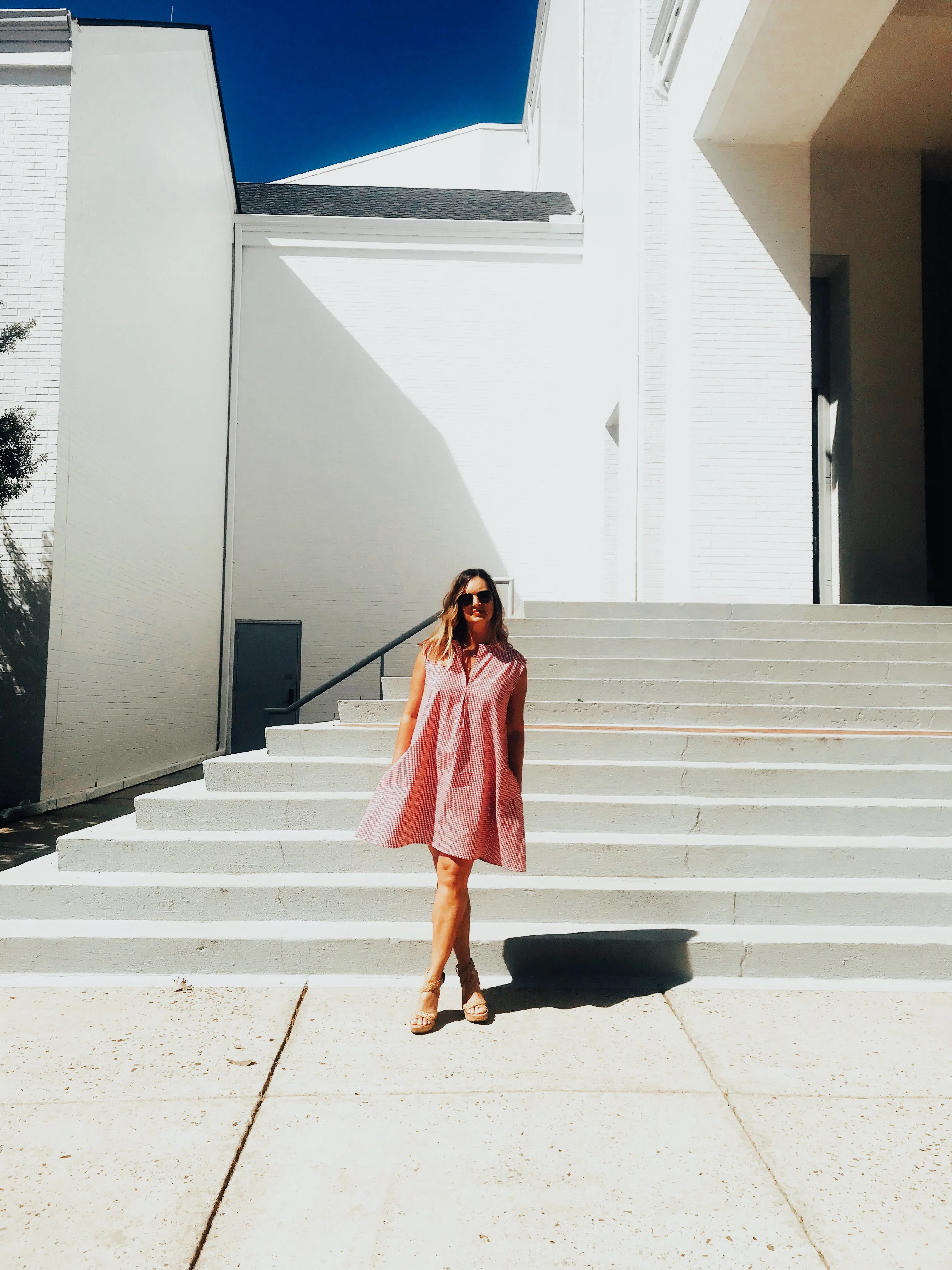 The Milton Dress in Summer Weekend Gingham