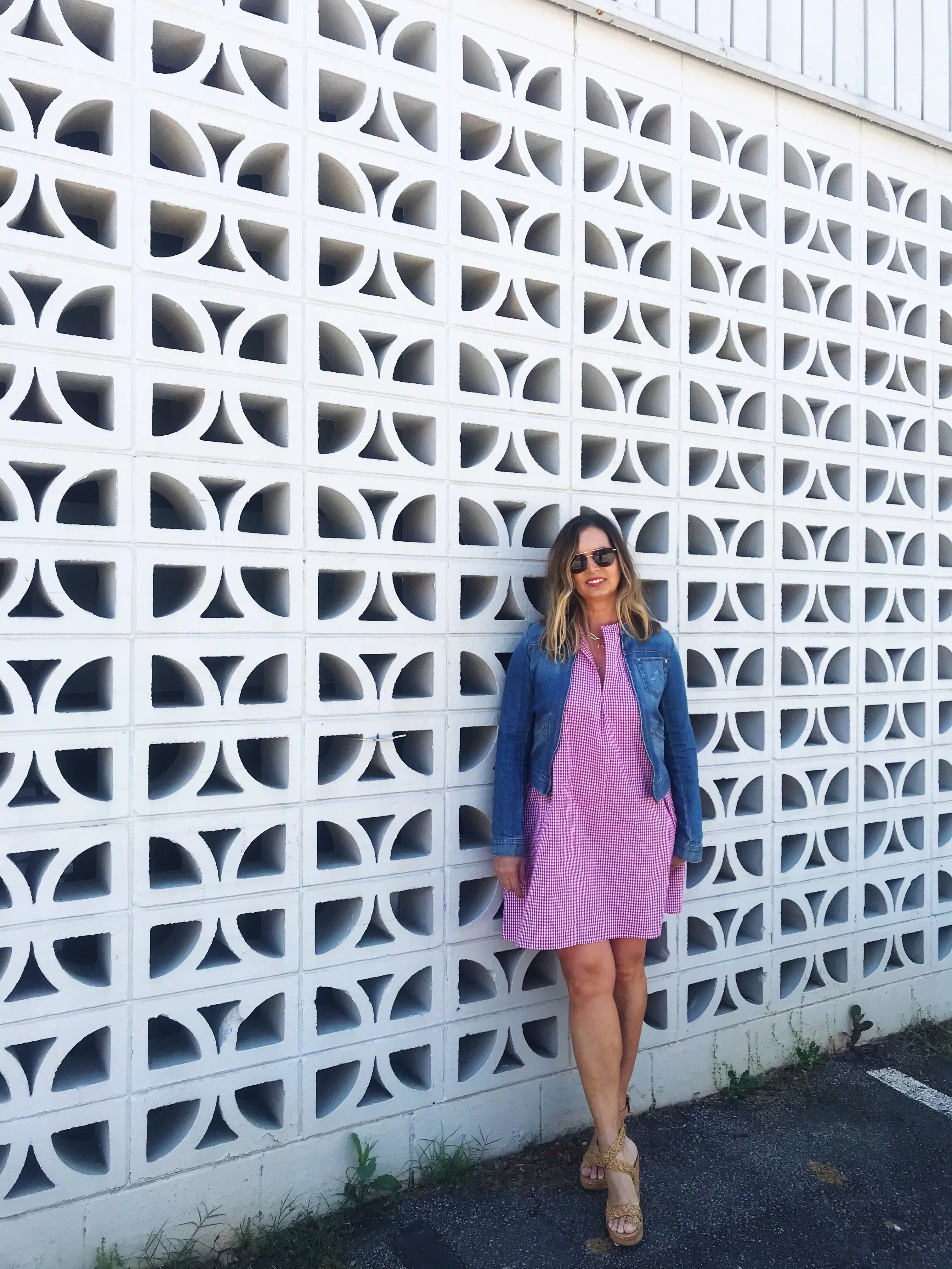 The Milton Dress in Summer Weekend Gingham
