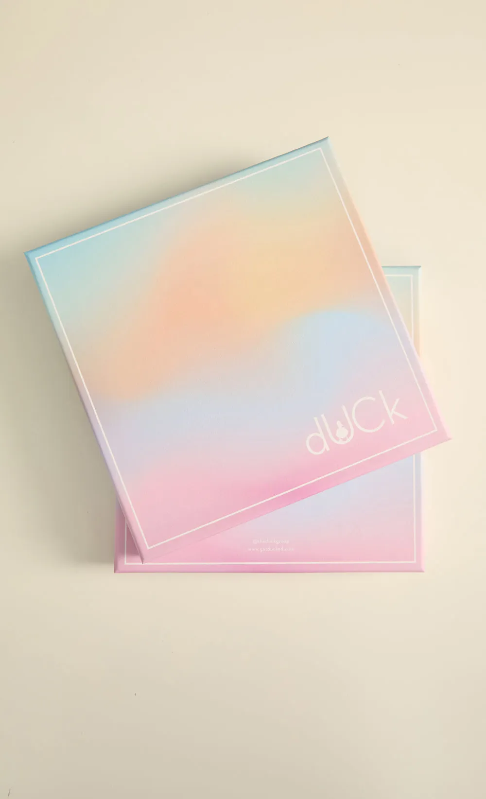 The Oops dUCk Square Scarf in Evening Glow