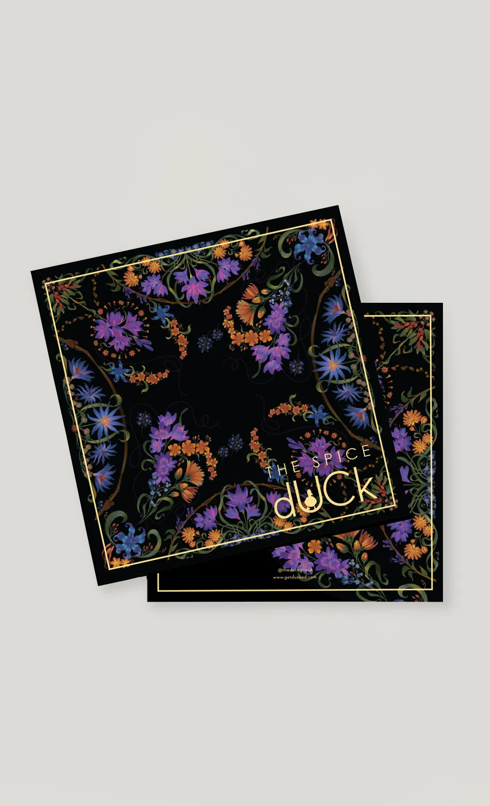 The Spice dUCk Voile Shawl in Star Anise