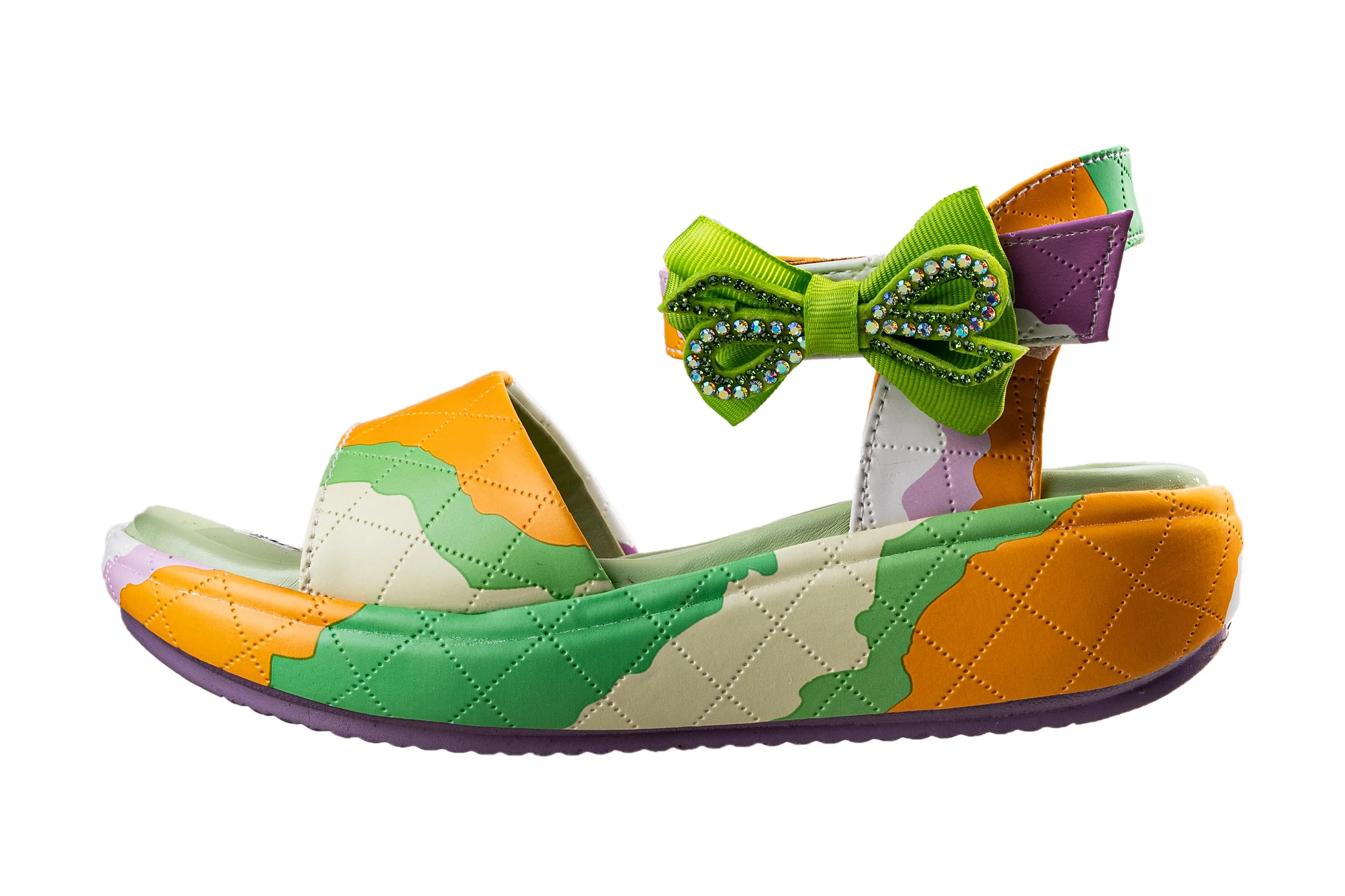 Titas Girls Green/Multi Sandal