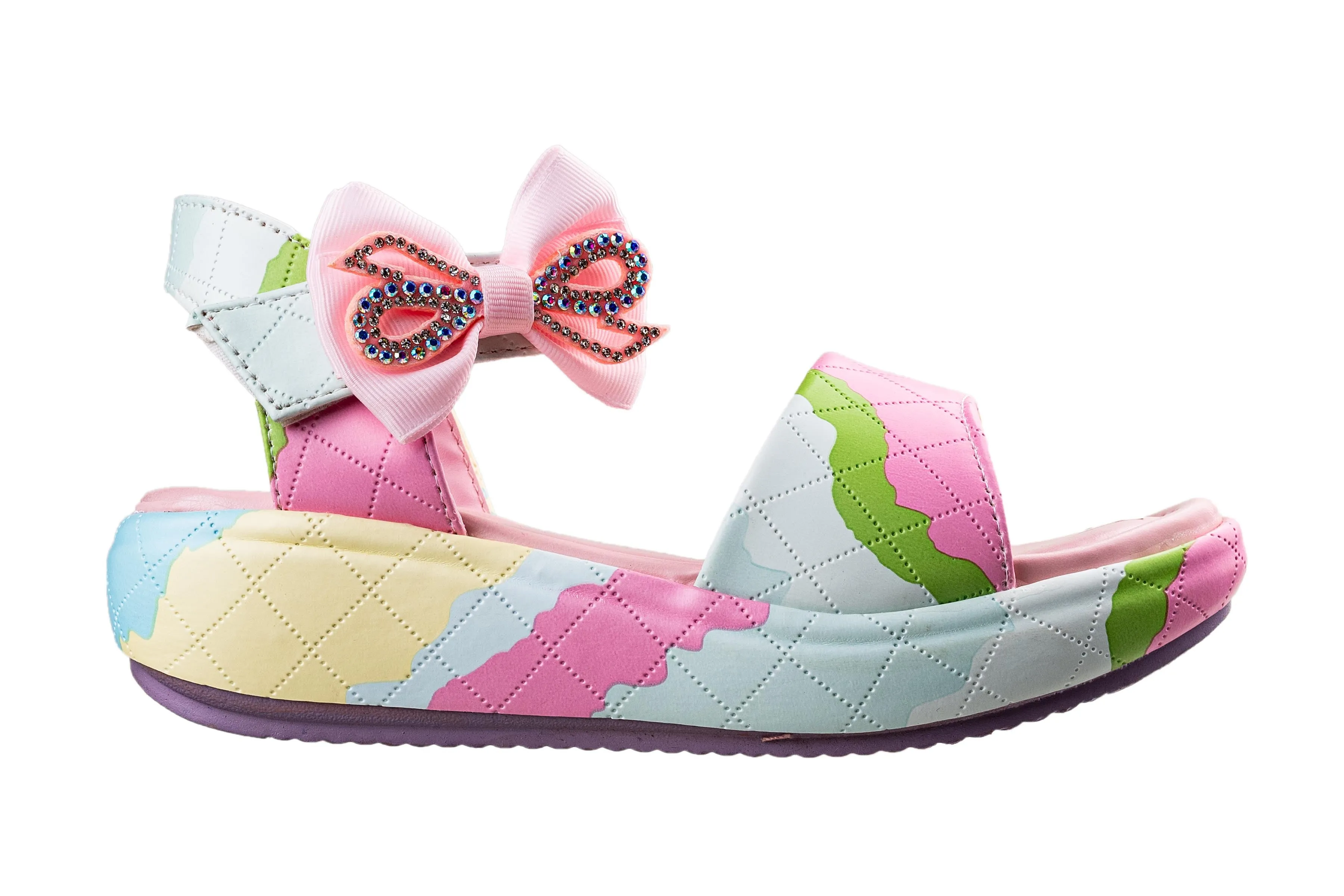 Titas Girls Pink/Multi Sandal