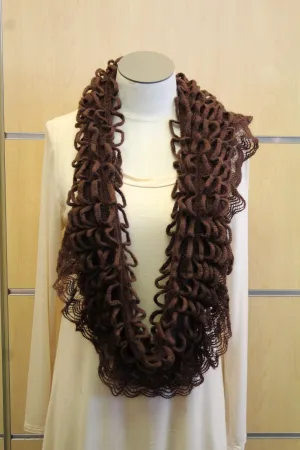 Treska | Infinity Sweater Scarf Brown