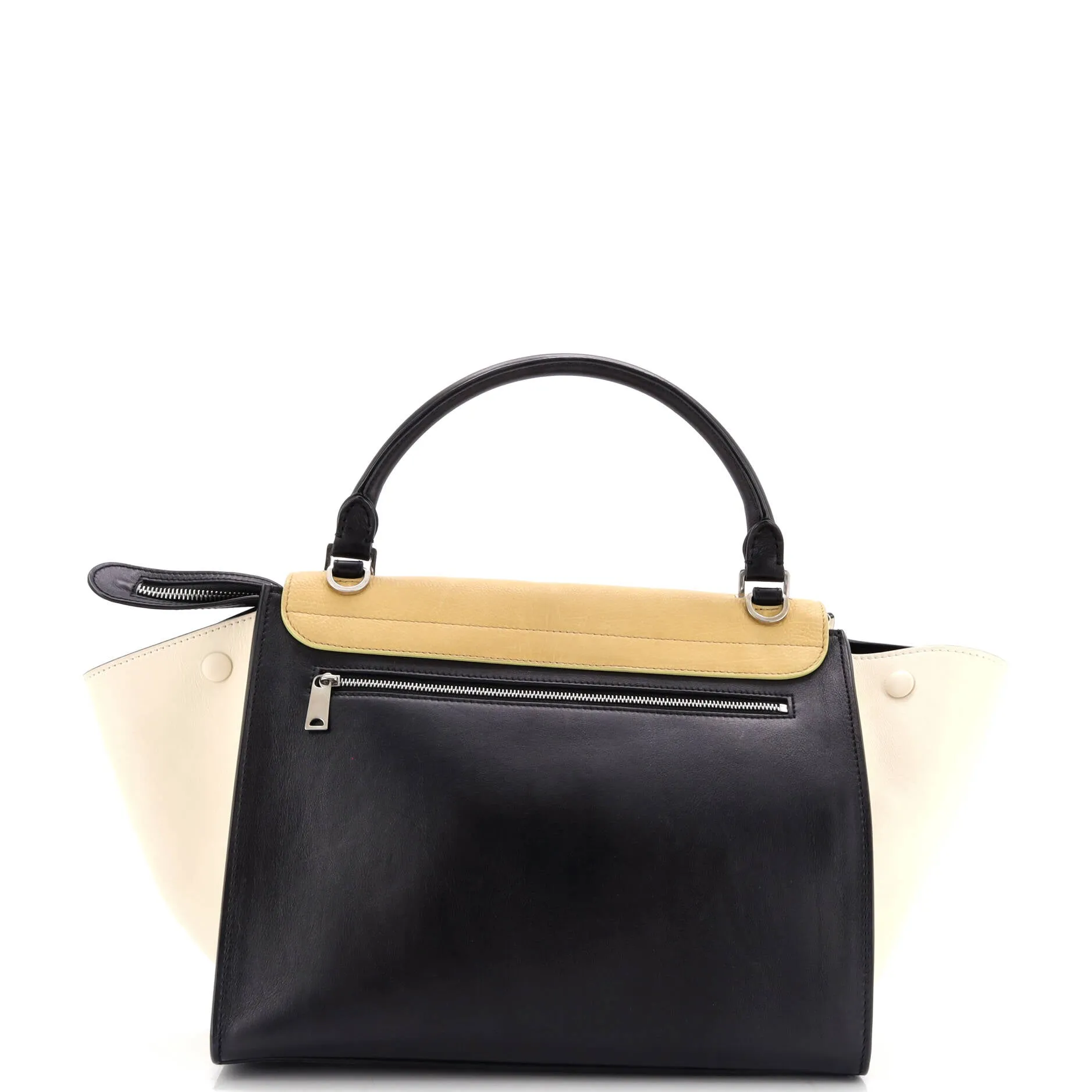 Tricolor Trapeze Bag Leather Medium