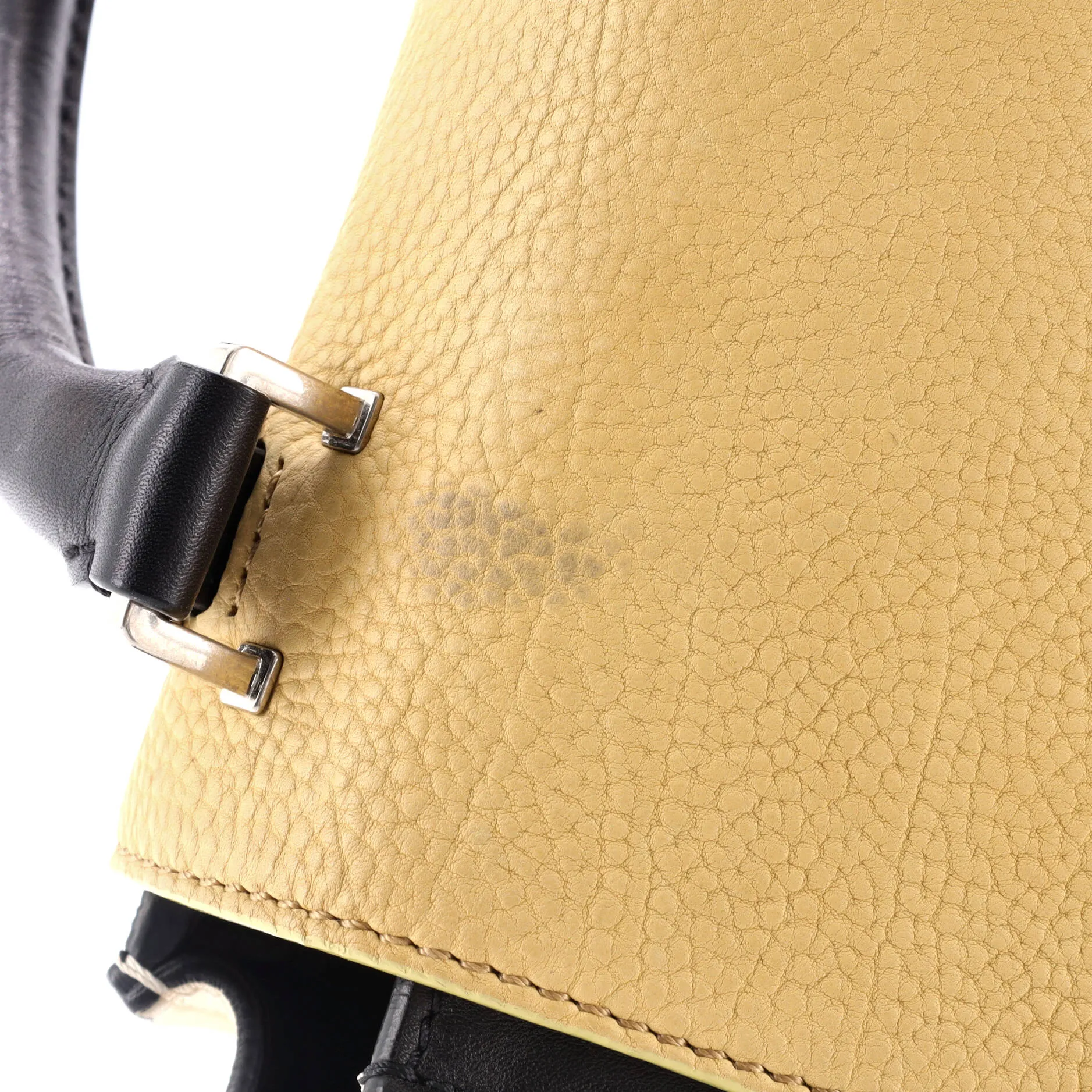 Tricolor Trapeze Bag Leather Medium