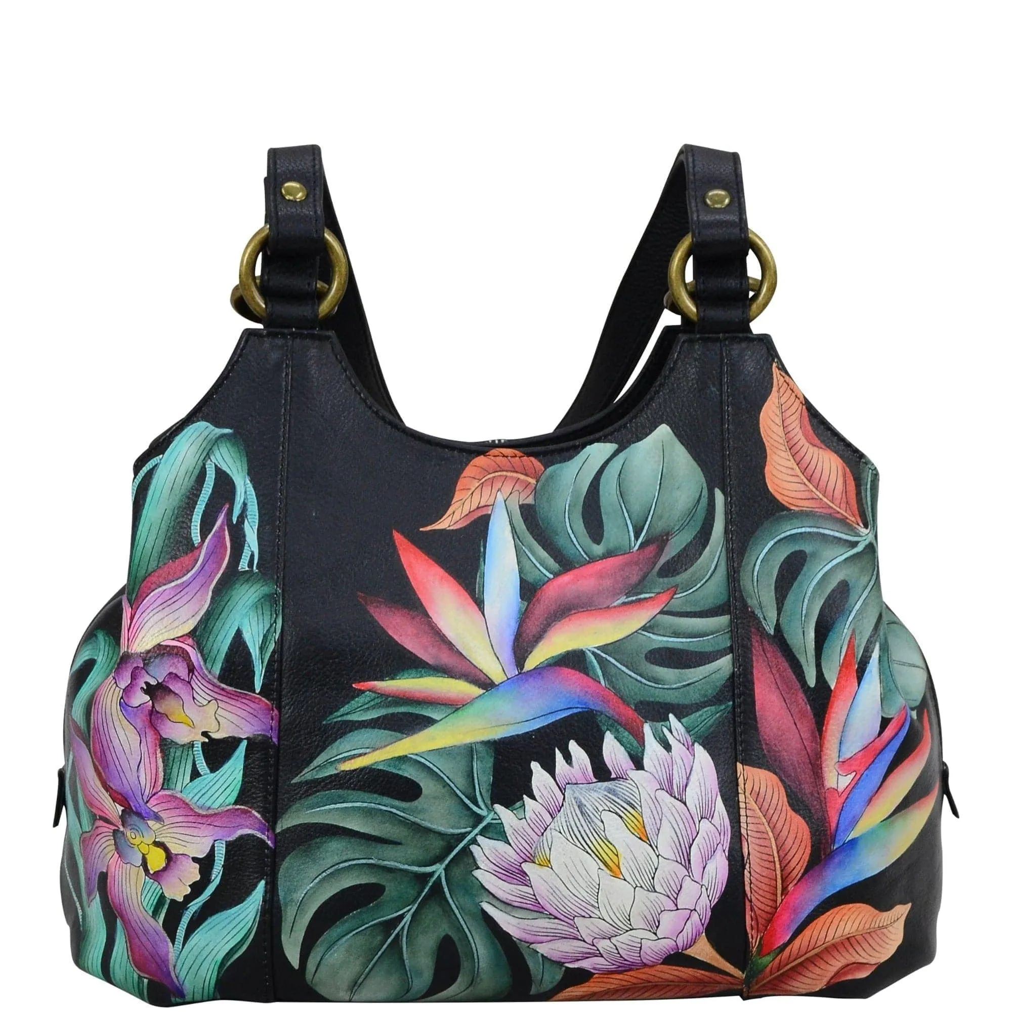 Triple Compartment Satchel - 469
