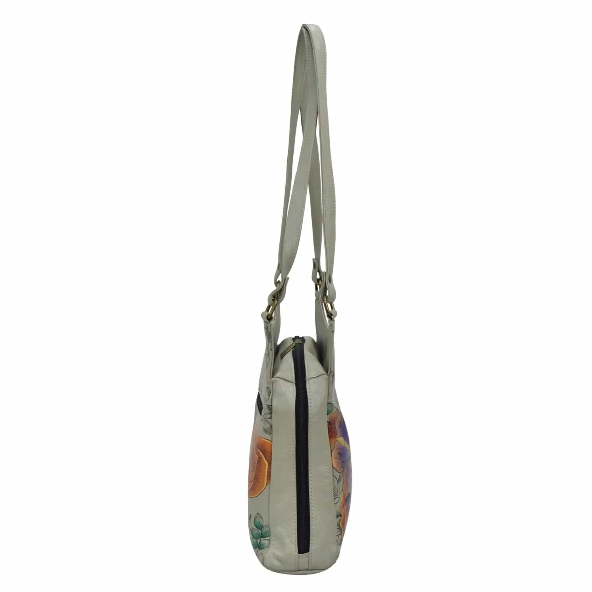 Triple Compartment Satchel - 7001