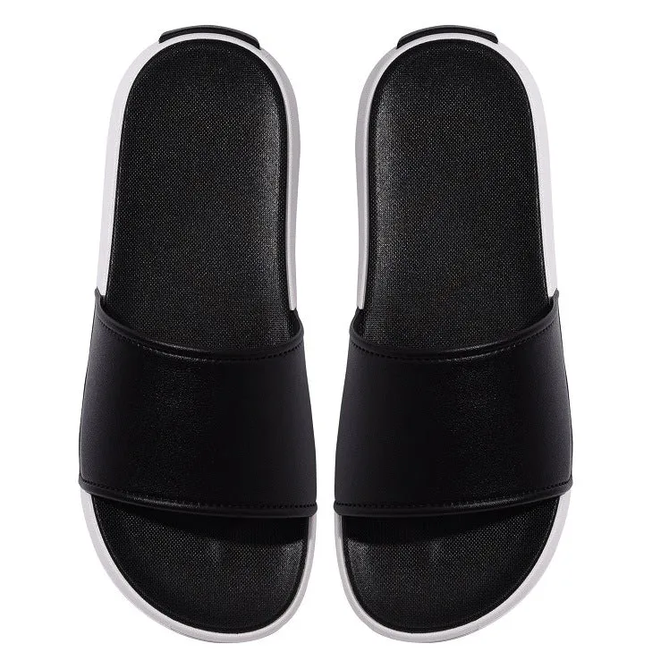 Two-Tone Blank Sliders - Black