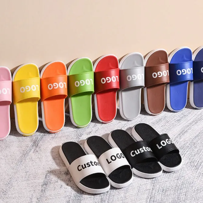 Two-Tone Blank Sliders - Black