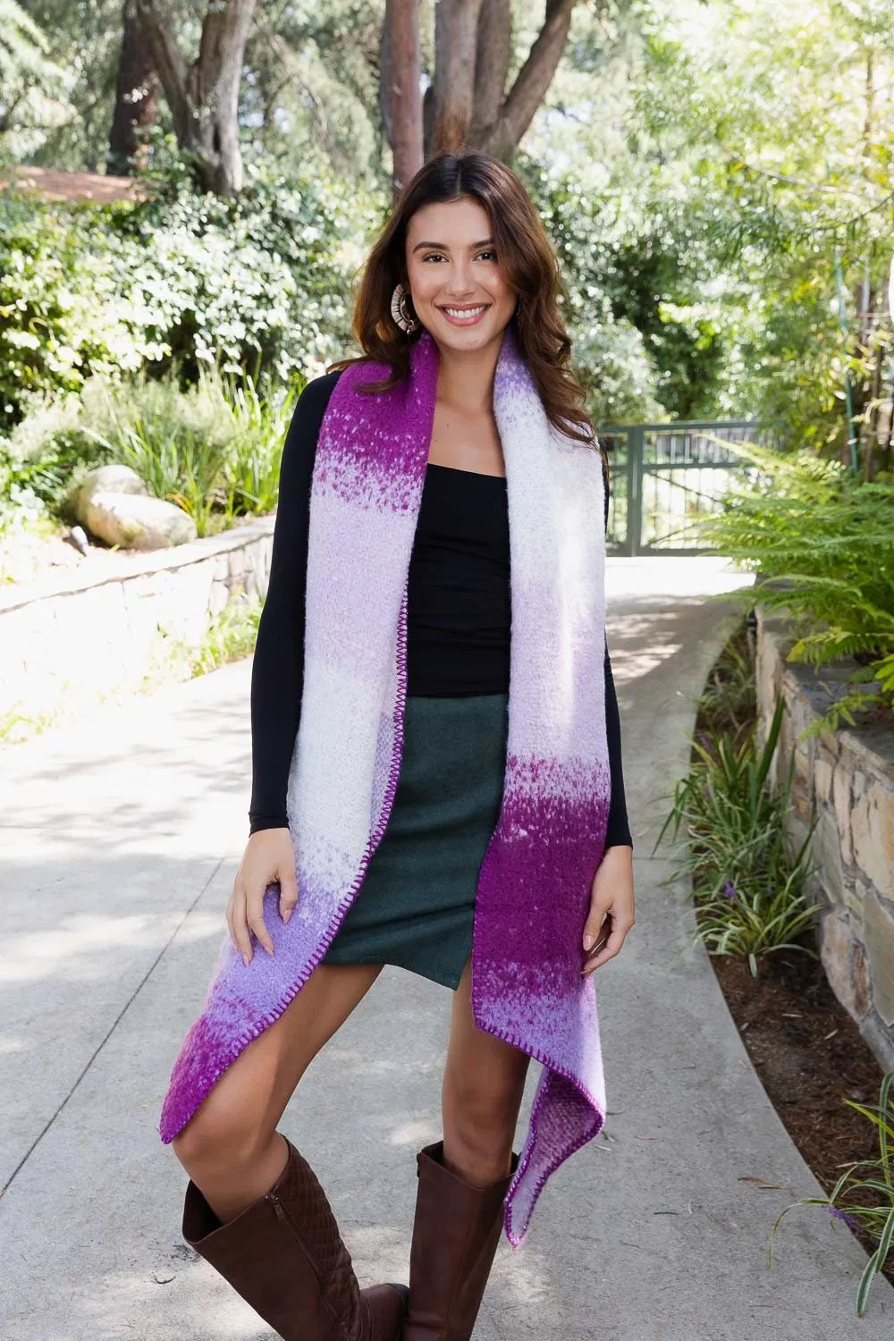 Ultra Soft Multi Colored Scarf Winter Shawls For Women