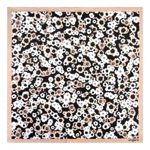 Ungaro UFL317X-Silk scarf Chiara Beige