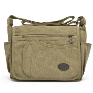 Unisex Canvas Shoulder Messenger Bags
