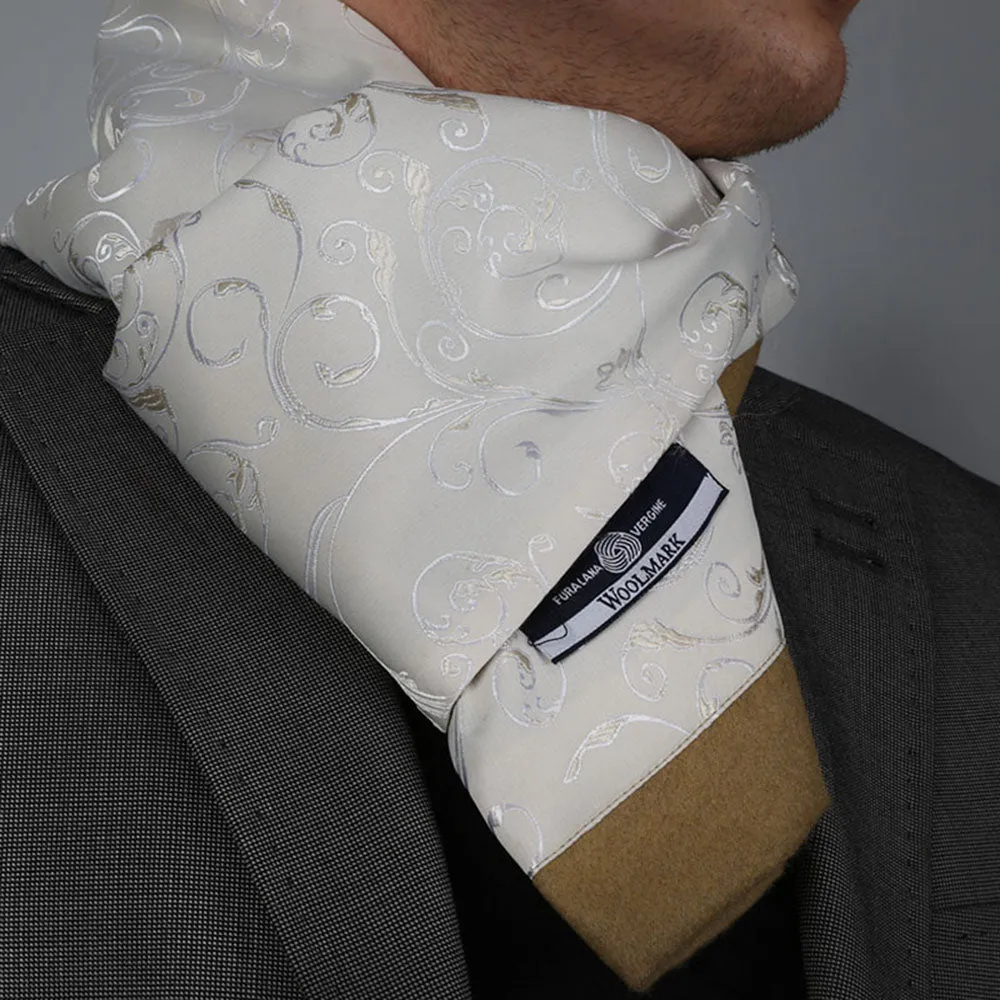 Unisex Suede Microfiber Soft Elegant Paisley Scarf