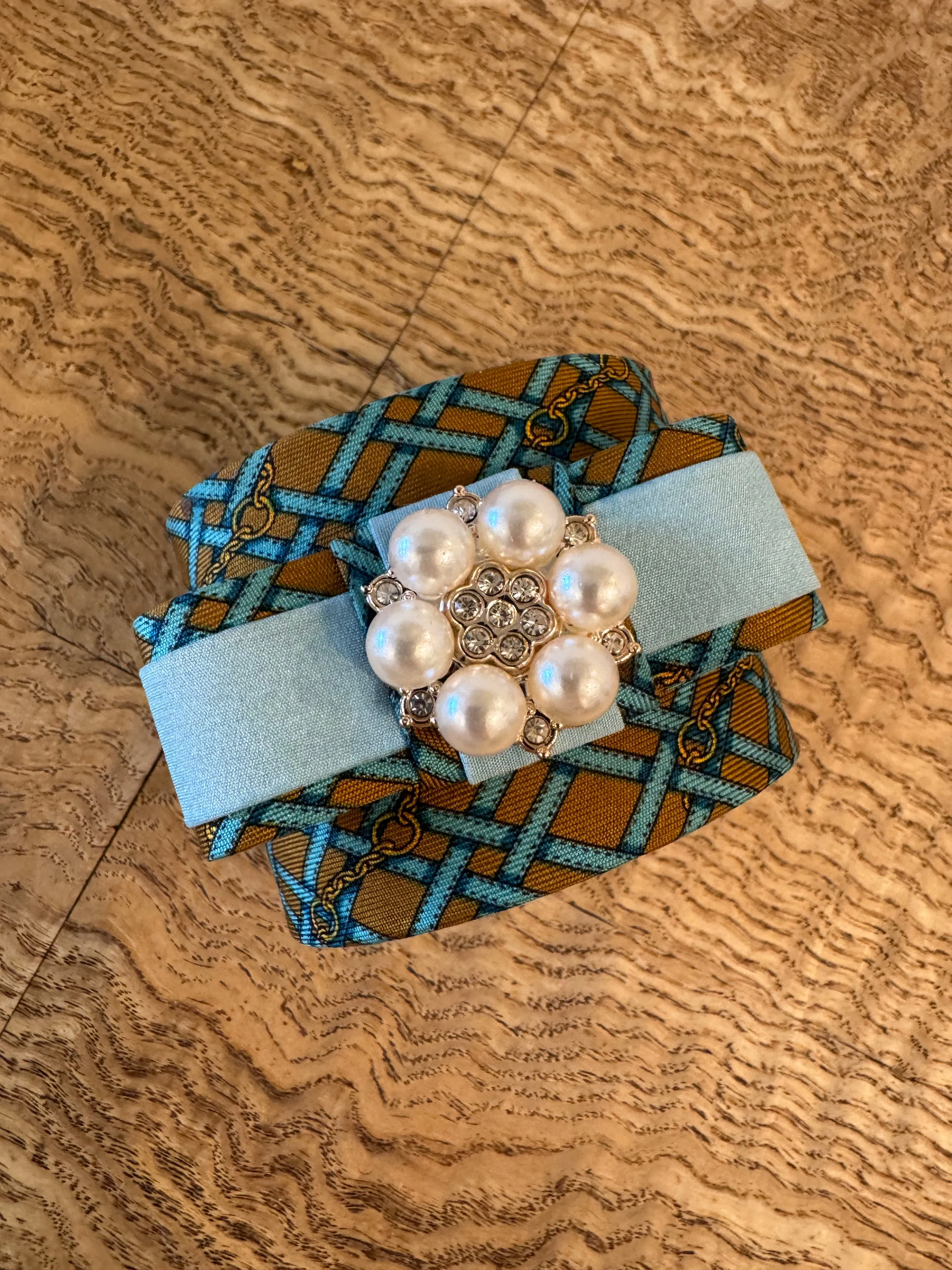 Vintage Scarf Cuff