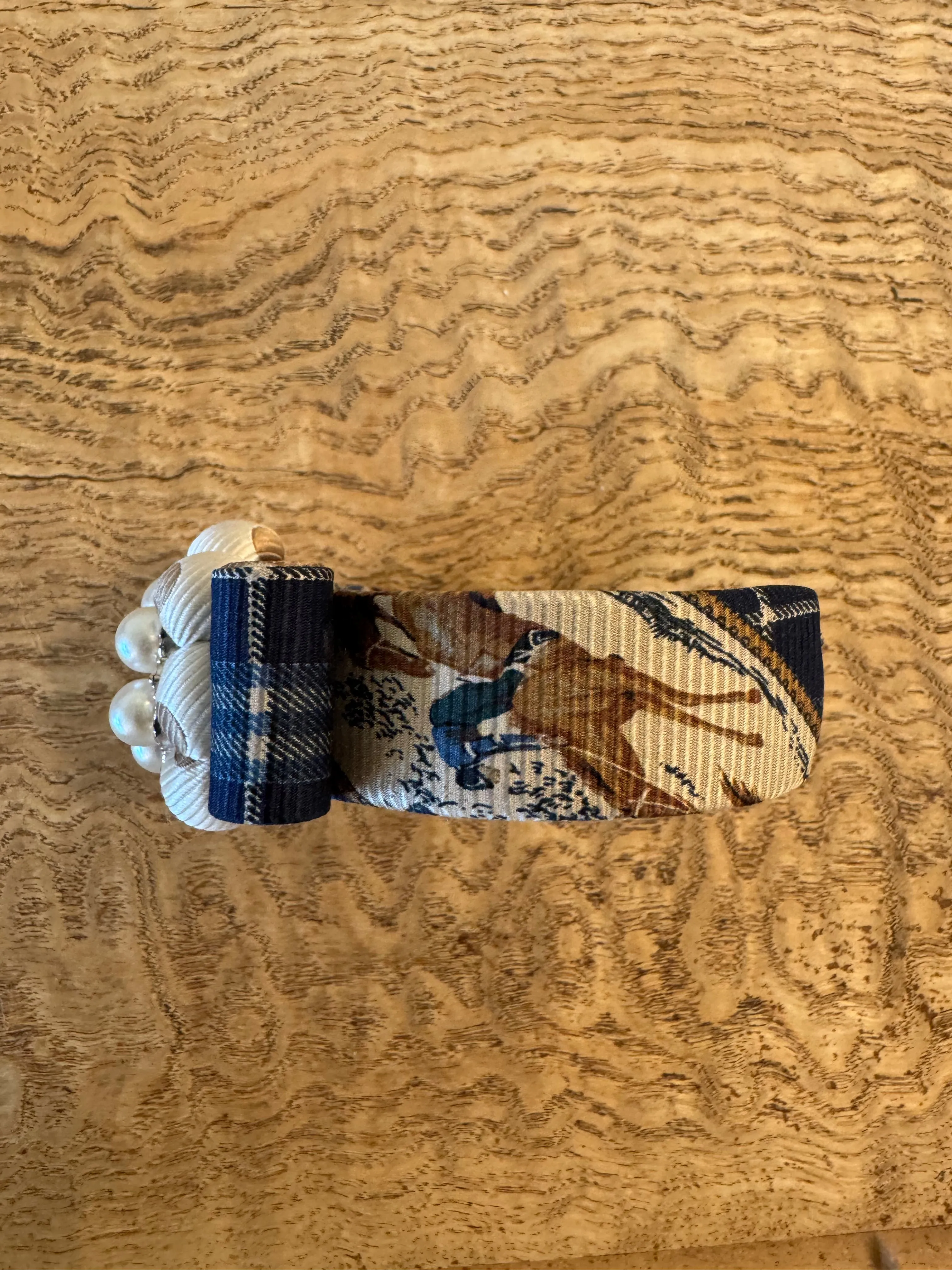 Vintage Scarf Cuff