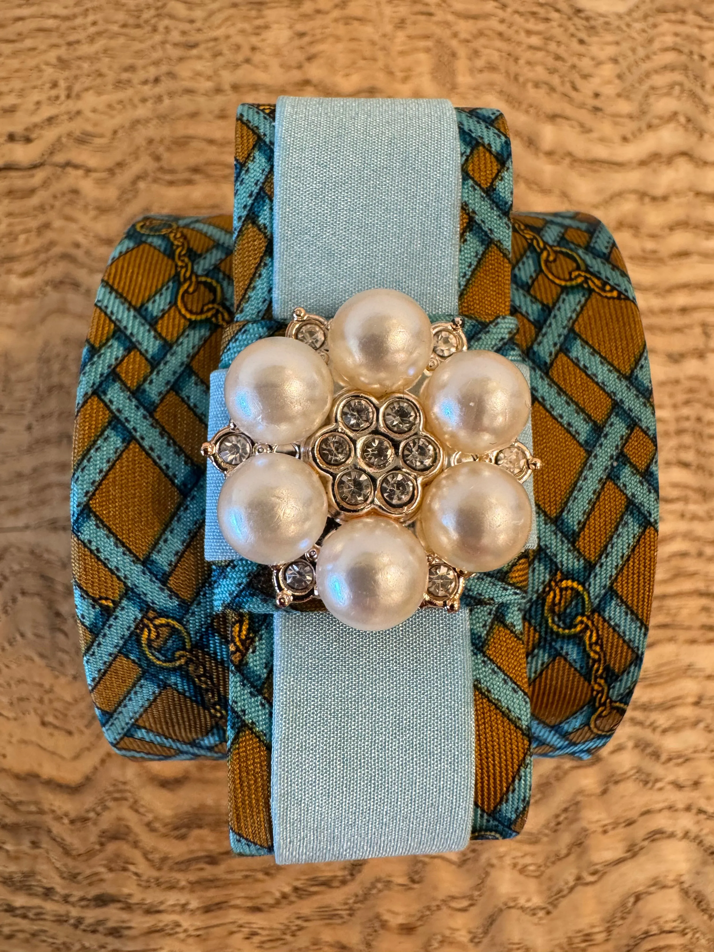 Vintage Scarf Cuff