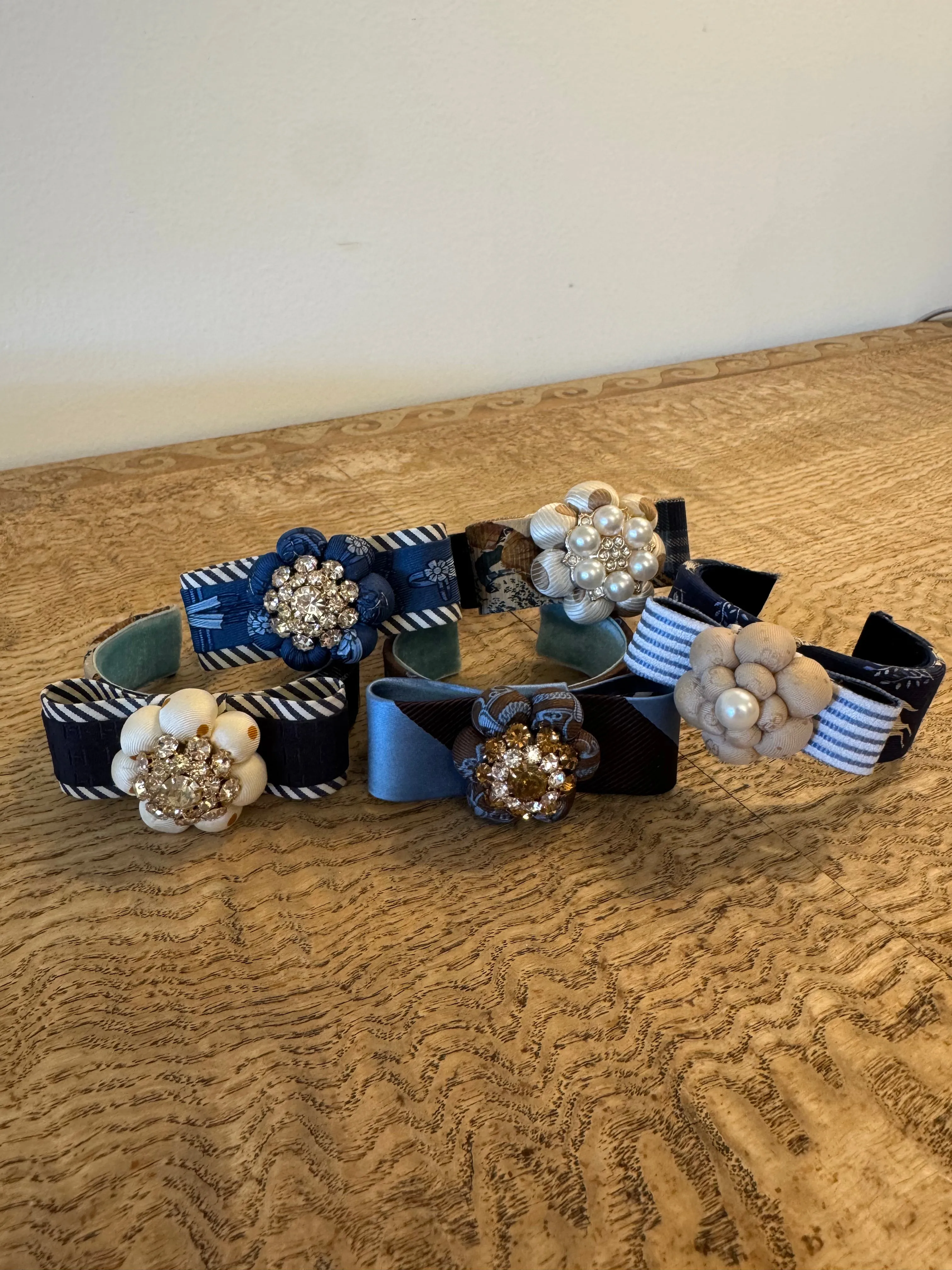 Vintage Scarf Cuff