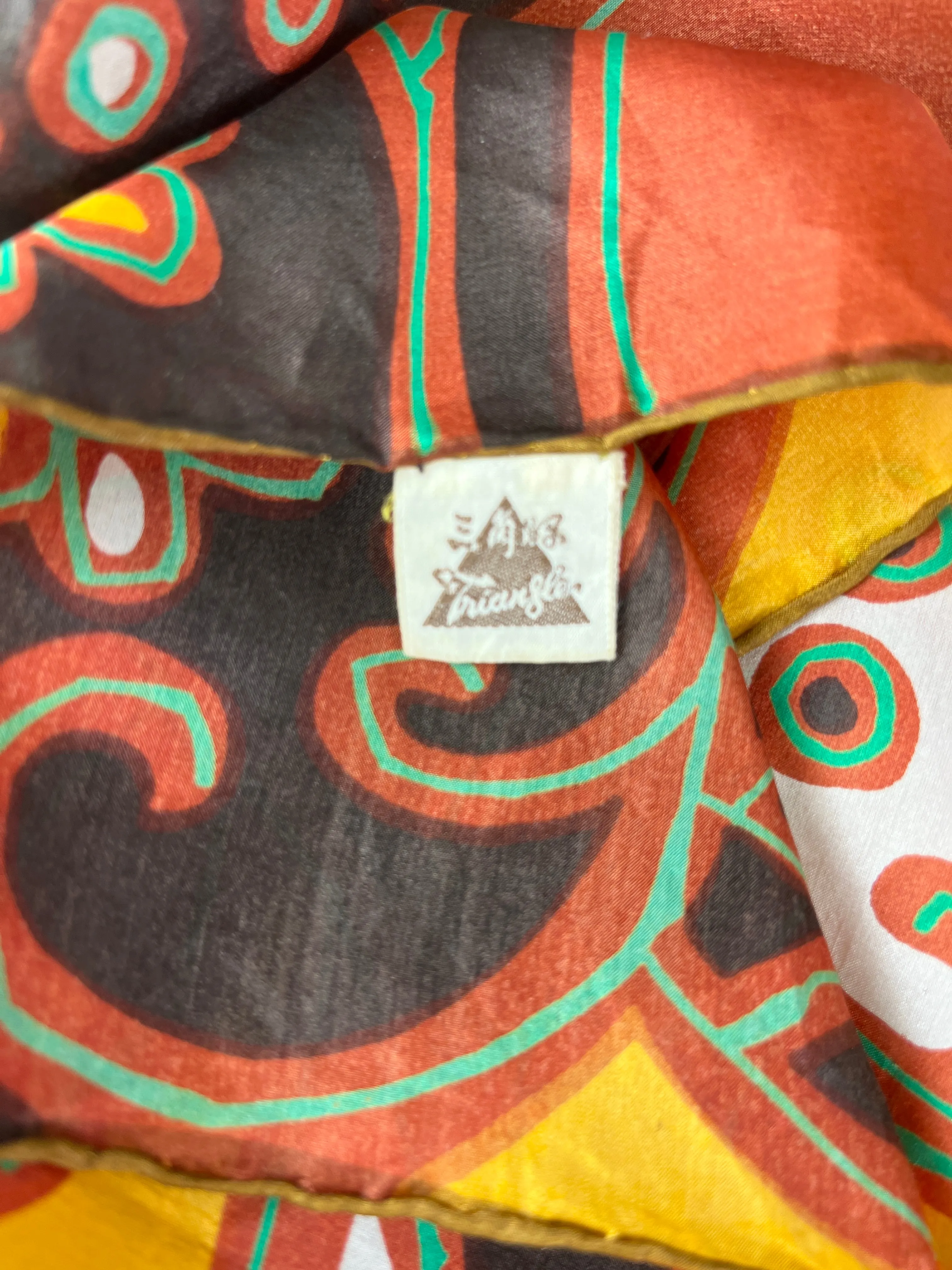 Vintage Silk Scarf