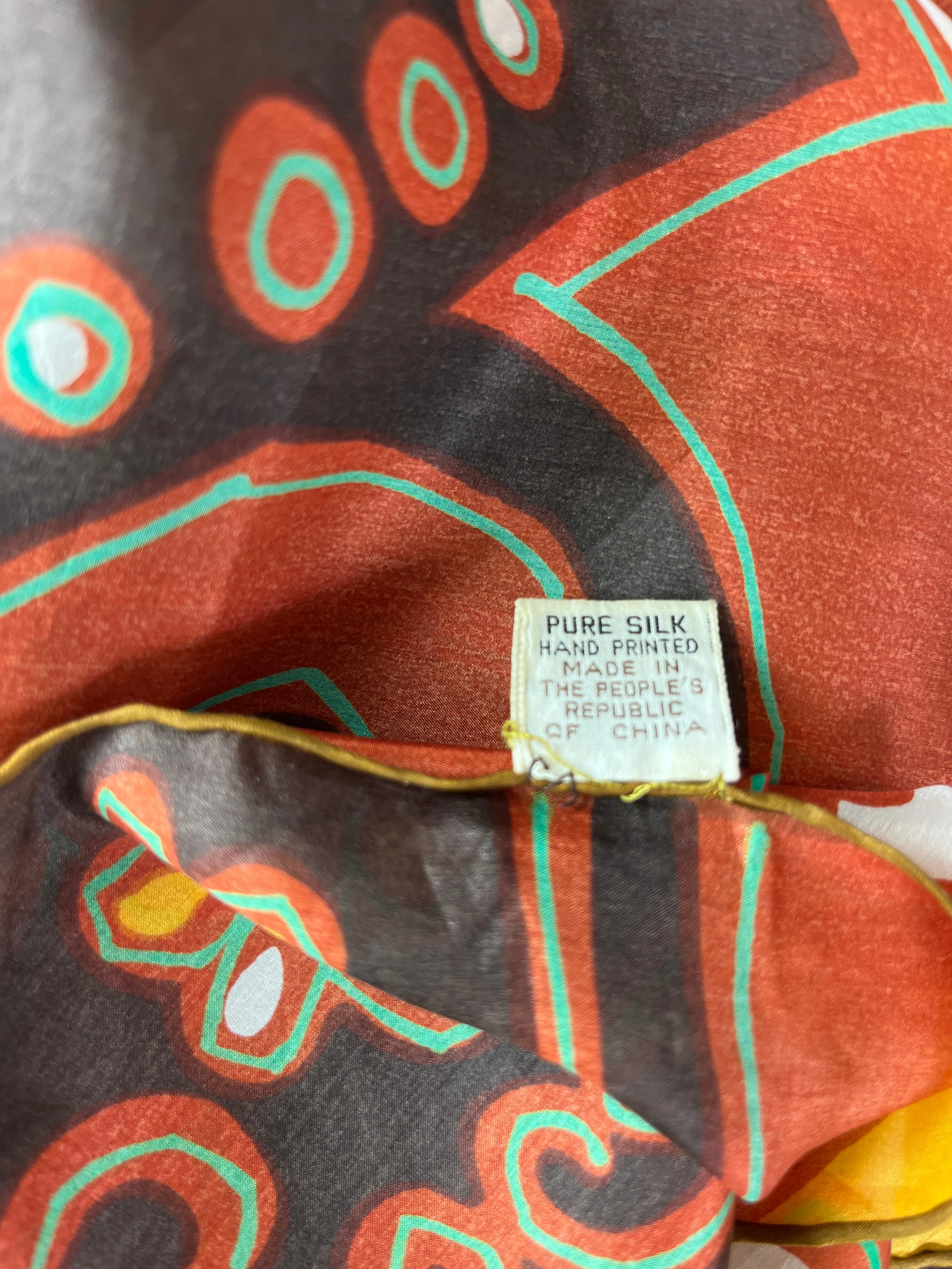 Vintage Silk Scarf