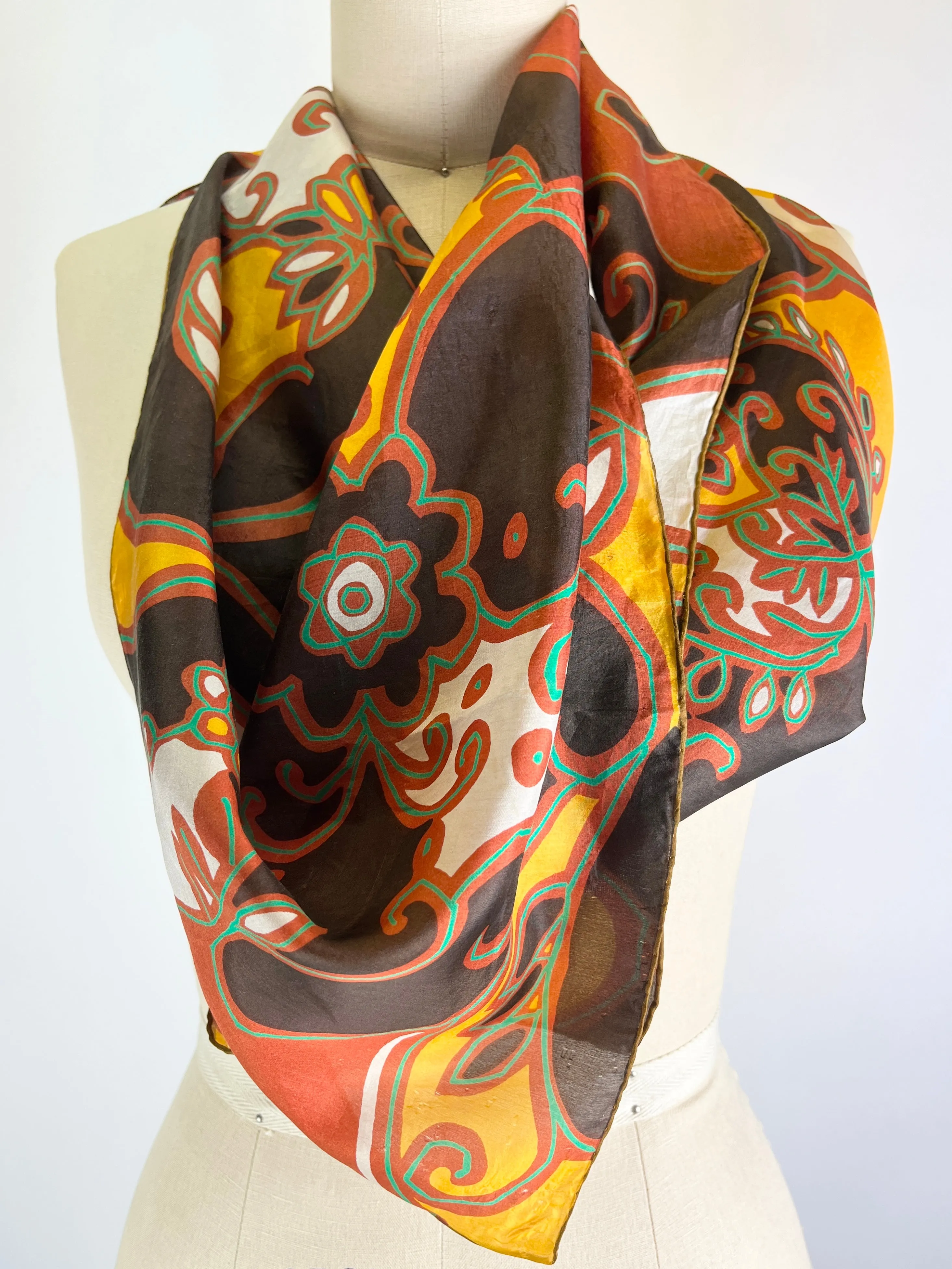 Vintage Silk Scarf