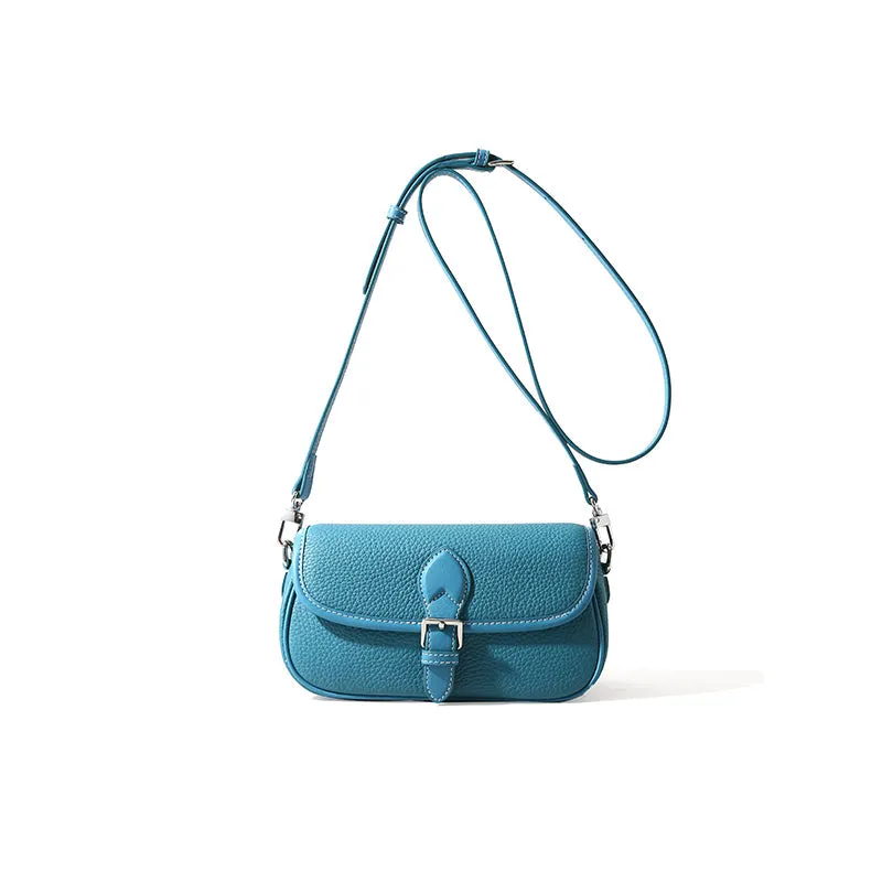 Voice-controlled Cambridge Leather Timely resolution Bag Satchel