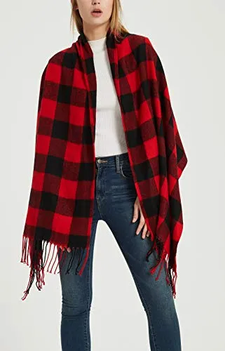 Wander Agio Plaid Scarf