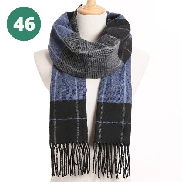Warm Plaid Scarves