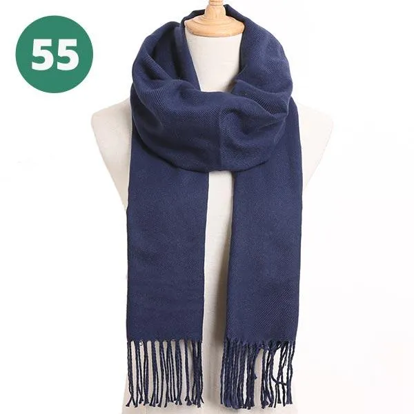 Warm Plaid Scarves