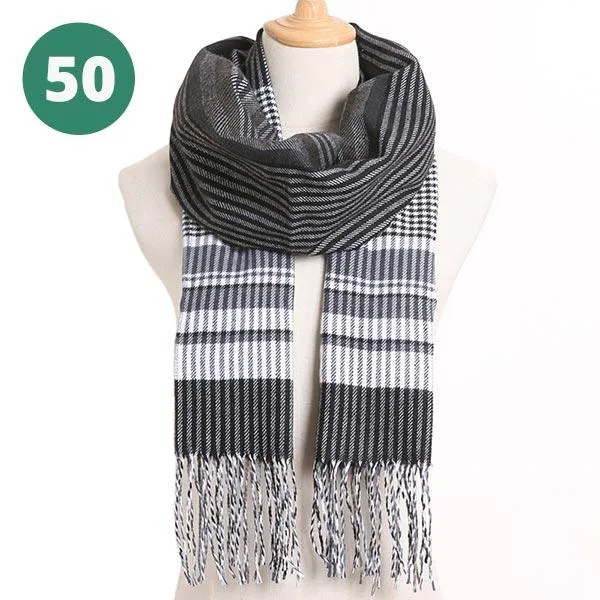 Warm Plaid Scarves