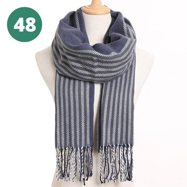 Warm Plaid Scarves