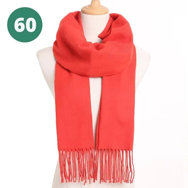 Warm Plaid Scarves