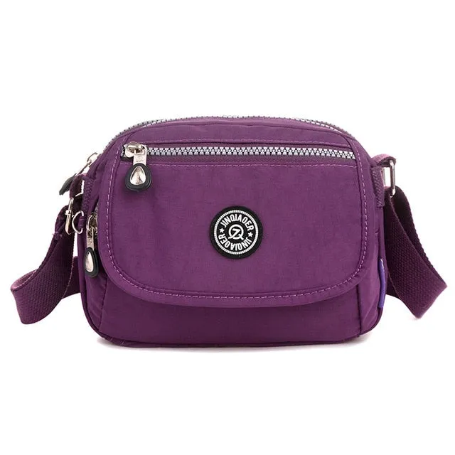 Waterproof Nylon Messenger, Small Purse, Crossbody Bag