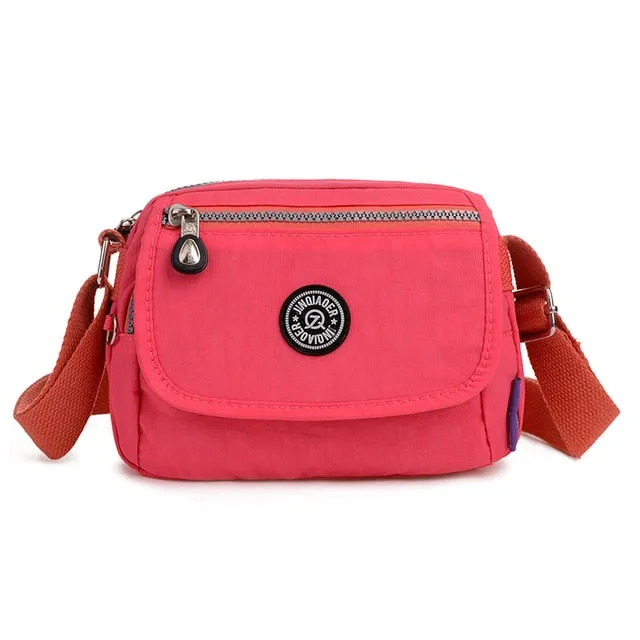 Waterproof Nylon Messenger, Small Purse, Crossbody Bag