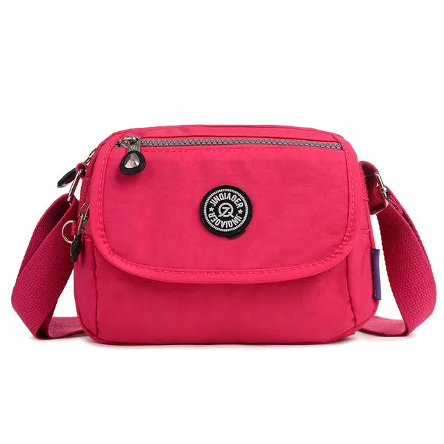 Waterproof Nylon Messenger, Small Purse, Crossbody Bag
