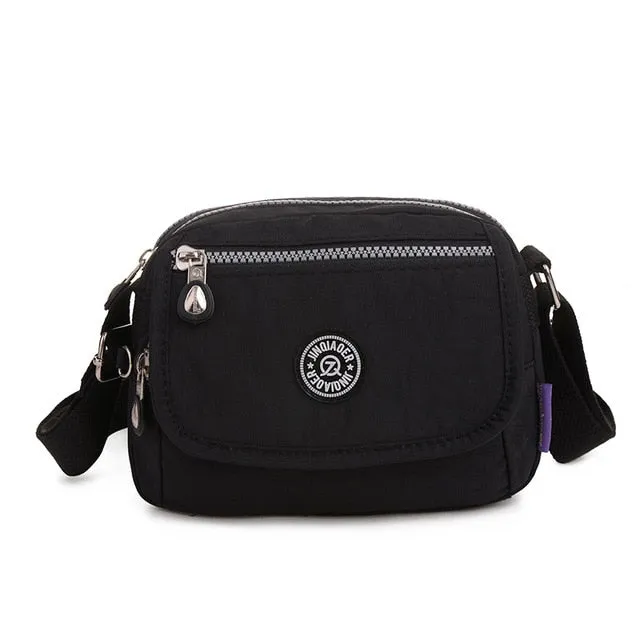 Waterproof Nylon Messenger, Small Purse, Crossbody Bag