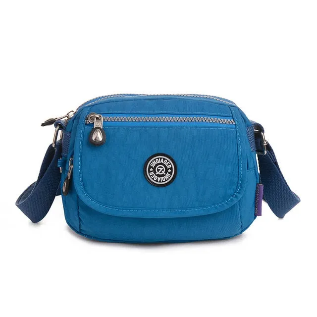 Waterproof Nylon Messenger, Small Purse, Crossbody Bag