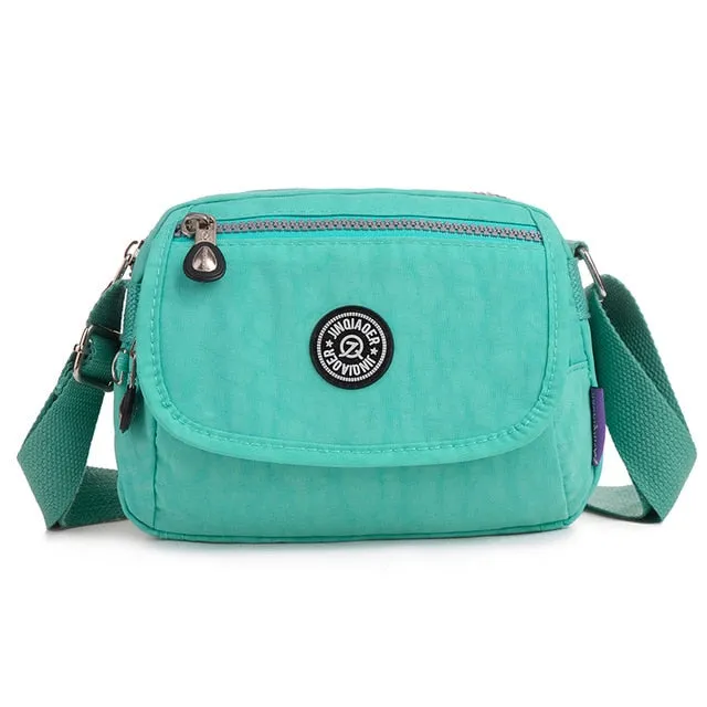 Waterproof Nylon Messenger, Small Purse, Crossbody Bag