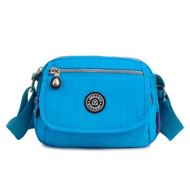Waterproof Nylon Messenger, Small Purse, Crossbody Bag