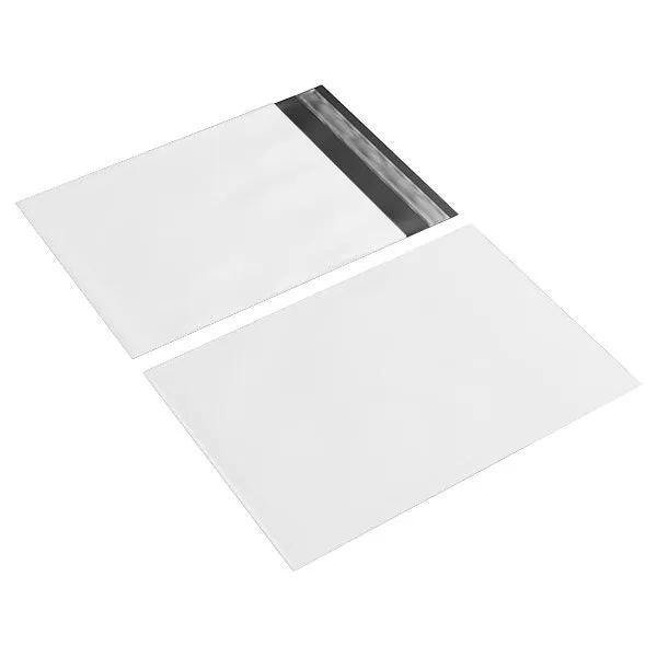 Wholesale 10,000pcs 255mm x 330mm   40mm Poly Mailing Courier Satchels - White