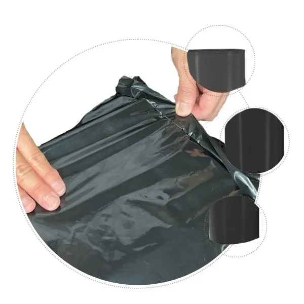 Wholesale 10,000pcs 310mm x 405mm   45mm Poly Mailing Courier Satchels - Black