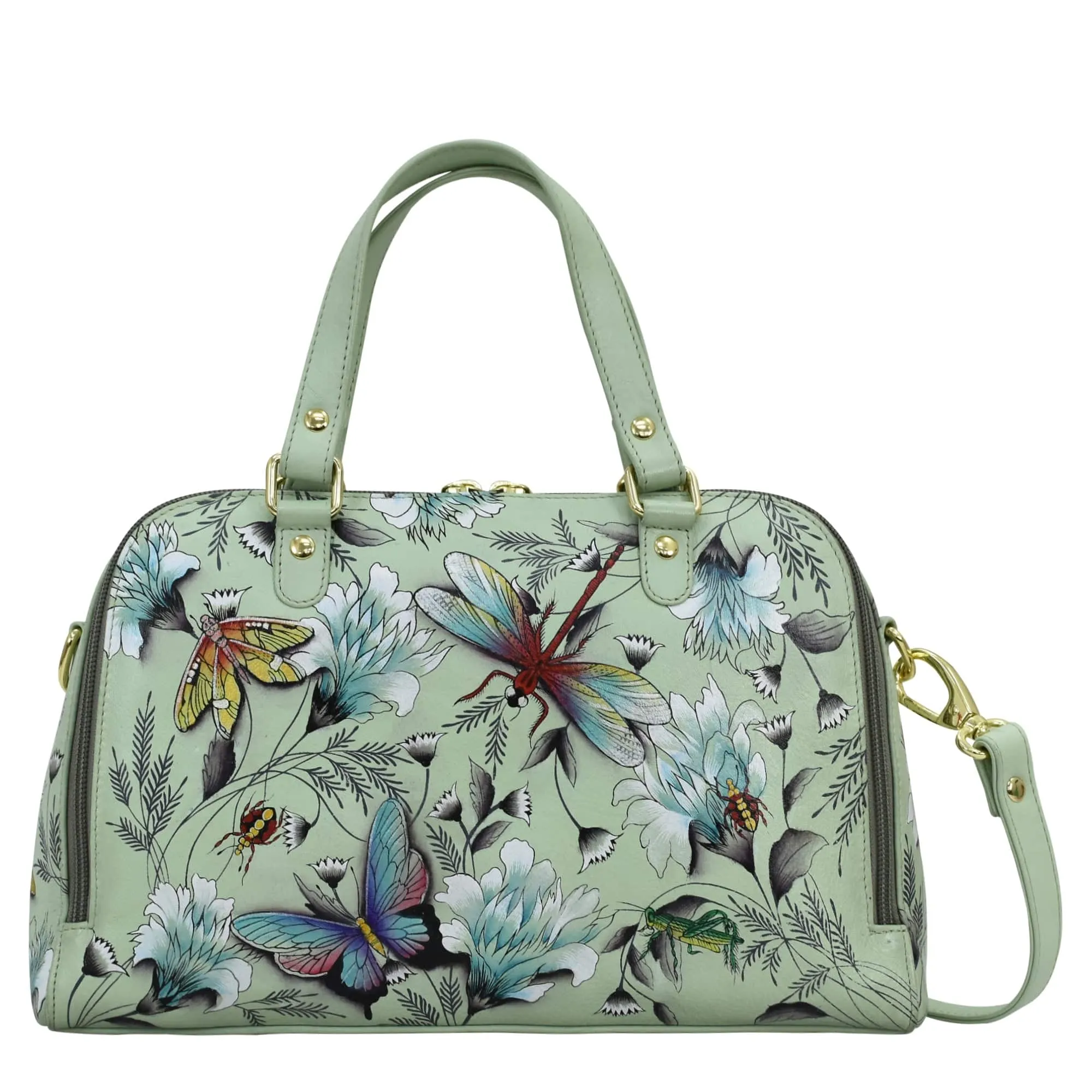 Wide Organizer Satchel - 695